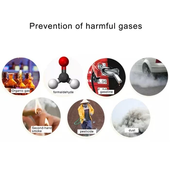 Prah Masko z 30pcs filtri za Zaščito Plinske Maske Anti-fog Meglica Industrijski Prah Lesnoobdelovalnih Poliranje Masko Respirator