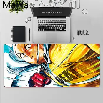 Maiya vrhunska En udarec človek Naravne Gume Gaming mousepad Desk Mat Brezplačna Dostava Velik Miško, Tipke Tipkovnice Mat