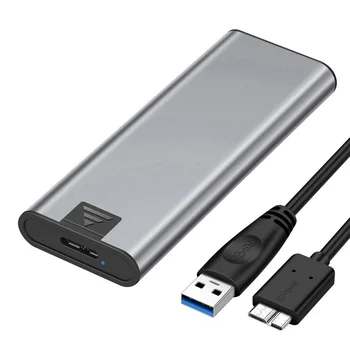 USB 3.0 na M. 2 SSD Mobilne Ohišje Aluminij Zlitine 5Gbps NGFF ssd Disk Zunanje Polje Primeru, USB 3.0 na M. 2 SSD Polje