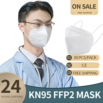 Tovarniško vrhunska Zaščitna Dihanje FFP2 Masko Za Civilno Uporabo