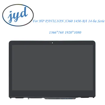 Primerno za HP Paviljon X360 14-BA 14M-BA LCD-zaslon, zaslon na dotik, računalnike steklo LCD montaža z okvirjem in mala odbor