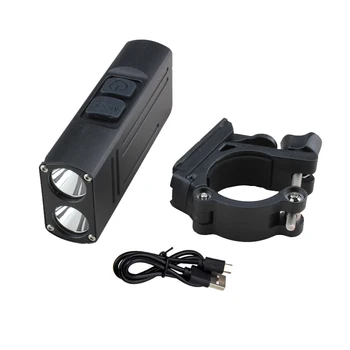 Nepremočljiva USB Kolo Žarometov 3 LED Spredaj Kolesarjenje Svetlobe 1600 Lumnov MTB Kolesarske Svetilke za Nočno Vožnjo
