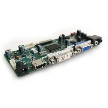 Fit LP156WH2 (TL)(Q1)/(TL)(Q2)/(TL)(ZK)/(TL)(QB) 1366*768 WLED LVDS LCD-plošča 40-Pin VGA DVI M. NT68676 krmilnik odbor kit