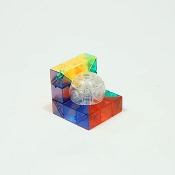 MoYu Mofangjiaoshi Geometrijo Kocka Čudno Obliko Geo Kocka Hitrost Puzzle Izobraževalne Igrače Za Otroke, Tri Slog Geo Magic Cube