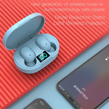 SPRIMO E6S Brezžični TWS Bluetooth Slušalke Mini Čepkov s polnjenjem POLJE Šport Slušalke Za xiaomi samsung vsi pametni telefon