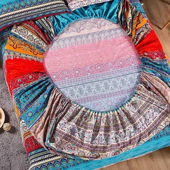 Bohemian Opremljena Stanja Vzmetnice Kritje želijo prevleke Domačega Tekstilnega kraljica velikosti posteljno perilo postelja Kritje
