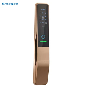 Smogoe Smart Biometrični čitalnik Prstnih Zaklepanje Full auto Smart Zaklepanje Vrat Home Security Vrata Elektronski Zakleni APP Omrežja Smart Lock