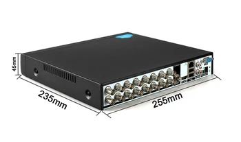 5MP nadzorna Kamera Xmeye 5M-N Hi3521D H265+ 16CH 16 Channel 6 v 1 Koaksialni Hibridni NVR CVI TVI AHD CCTV DVR