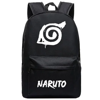 Anime Naruto Uzumaki Nahrbtnik Študent Nazaj v Šolo Schoolbags Fantje Dekleta Nahrbtnik Potovalni Paket Laptop Torba Mochila