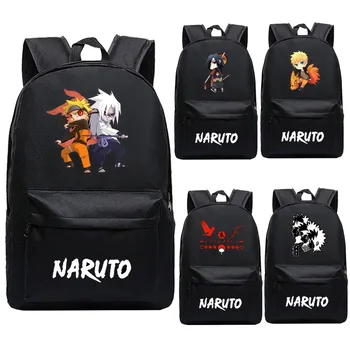 Anime Naruto Uzumaki Nahrbtnik Študent Nazaj v Šolo Schoolbags Fantje Dekleta Nahrbtnik Potovalni Paket Laptop Torba Mochila