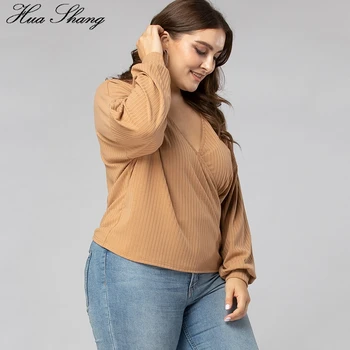 Jeseni, Pozimi Bluzo Žensk V Vratu Long Sleeve Solid Priložnostne Bluzo Plus Velikost Svoboden Prevelik Dame Vrhovi Tunika