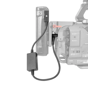 SmallRig 19.5 V Izhod D-Tapnite za Napajalni Kabel za Sony FX9 Anti-reverse vstavljanja design 2932