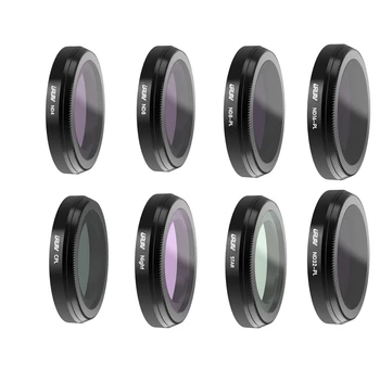 URUAV Objektiv Kamere Filter Komplet STAR/CPL/ND4/ND8/ND16/Noč/ND8PL/ND16PL/ND32PL/ND64PL za Hubsan Zino 2