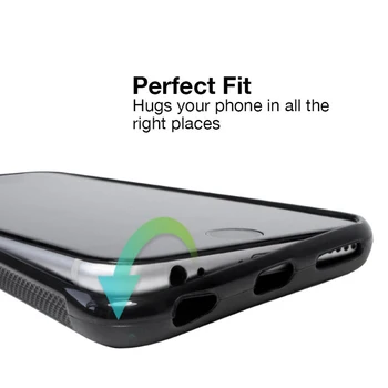 Iretmis 5 5S SE 2020 Telefon Kritje velja za iPhone 6 6S 7 8 Plus X Xs XR 11 12 Mini Pro Max Silikon TPU Srce modra vzorec