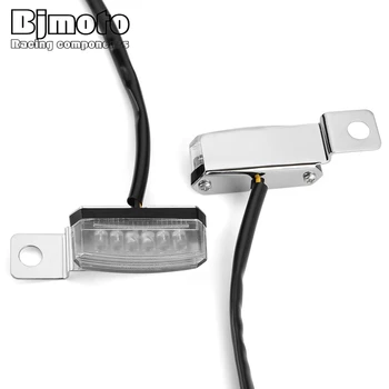 BJMOTO Mini motorno kolo LED Vključite Opozorilne Luči Rep Zadnje Luči registrske Tablice Lučka M8 Signalov, Indikator Blinker Flasher