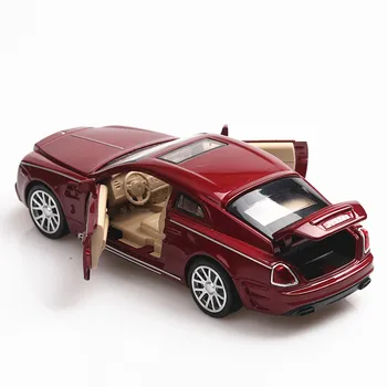 1:32 Rolls - Royce Phantom Diecasts & Igrača Vozil Modela Avtomobila Z Sound&Light Zbirka Avto Igrače Za Boy Otrok Darilo