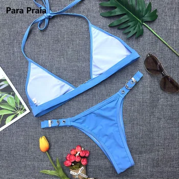 Brazilski Bikini Komplet 2020 Kopalke Ženske Kopalke Seksi Povoj Mini Bikini Push Up Kopalke Biquini Nastavljiva Velikost Plažo