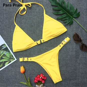 Brazilski Bikini Komplet 2020 Kopalke Ženske Kopalke Seksi Povoj Mini Bikini Push Up Kopalke Biquini Nastavljiva Velikost Plažo