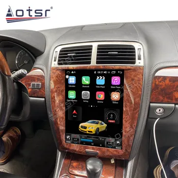128G Carplay Tesla Zaslon Android 10 Avto Multimedijski Predvajalnik Za Jaguar XK XKR S XKR-S GPS Navigacijo, Audio stereo Radio vodja enote