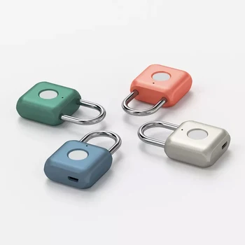 Youpin USB Polnilne Smart brez ključa Elektronski bralnik Prstnih Zaklepanje Doma Proti kraji Varnost Varnostno Ključavnico, Vrata Prtljage Primeru Zaklepanje