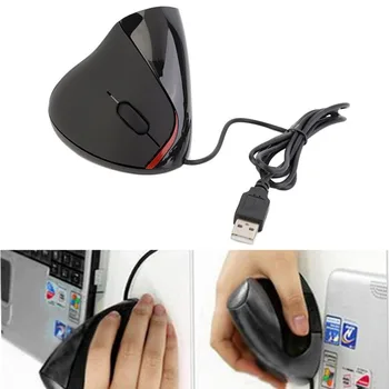 5D Žična Optična Gaming Miška Z USB Prenosni 2400DPI ZA 2,4 GH Ergonomska Pokonci Navpično Miško Za Namizni & Prenosnik