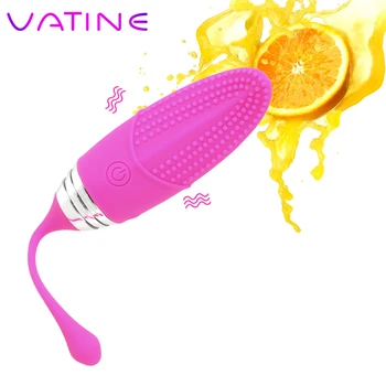 VATINE 12 Frekvenca Bullet Vibrator Sex Igrače Za Žensko Brezžični Daljinski Vaginalne Klitoris Stimuliranje G-spot Massager Vibracijsko Jajce
