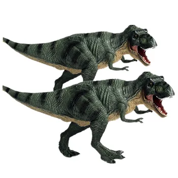 Velika Jurassic Tyrannosaurus Rex Simulacije Plastičnih Mesojede Dinozaver Dekoracijo Odrasle, otroške Igrače, Ročno izdelan Model Darilo