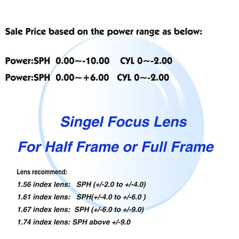 1.61 Indeks Photochromic Leče Sive Barvne Leče za Oči Recept Leče za Oči Prehodov Objektiv Kratkovidnost lentes opticos