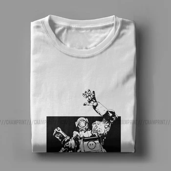 Pathfinder T-Shirt Moški Apex Legende 80. Igri Smešno Cotton Tee Shirt O Vratu Kratek Rokav T Shirt Edinstveno Vrhovi