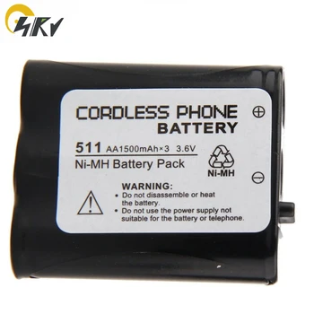 2XNIMH 3,6 V 1500mAh AA Doma Telefon Baterija za Panasonic P511 P-P511 PP511 P-P511A TIP 24 HHR-P402A HHR-P402