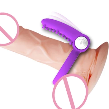 Vibracije Penis Obroči Ženske Klitoris Stimulator Zamudo Izliv Petelin Obroči Dropshipping