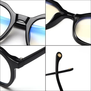 Peekaboo retro poligon moder zaslon očala korejskem slogu jasno objektiv leopard moških recept očala ženska dodatki