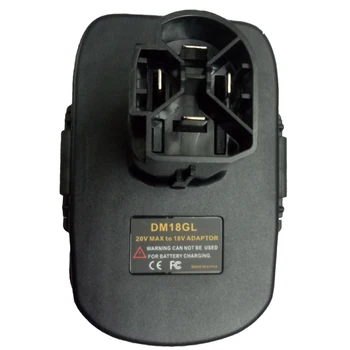 DM18GL Baterija Adapter za Dewalt 18V Orodje in Za Milwaukee 18V Ac Za Mojstra 19.2 Voltni Bateriji
