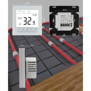 WiFi Smart Termostat Električni Ogrevalni Temperaturni Regulator Za Plinski Kotel Alexa Googlova Domača Stran Thermoregulator