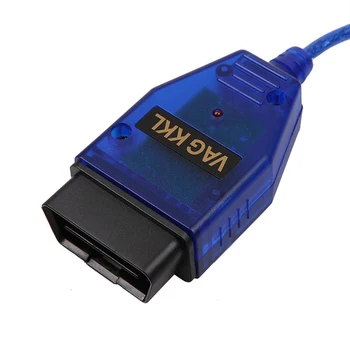 VAG-COM 409.1 Vag Com 409Com vag 409 kkl OBD2 USB Kabel za Diagnostiko Optičnega Skeniranja Orodje Vmesnik Za VW Audi Seat Volkswagen, Škoda