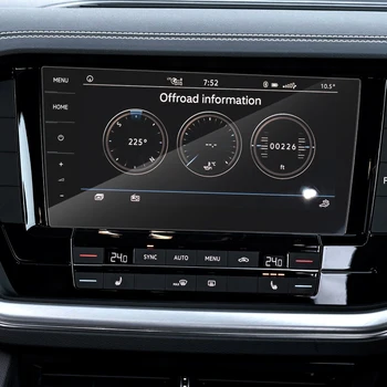 Avto Styling TPU nadzorni Plošči GPS Navigacijski Zaslon Steklo Zaščitno folijo Za Volkswagen Touareg CR 2019-Predstaviti Notranje Nalepke