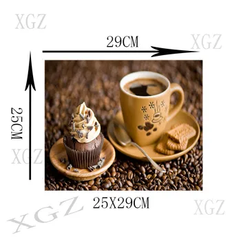 XGZ Smetana za Kavo Torto HD Natančnost Black Zaklepanje Velike Igre Mouse Pad po Meri Urad Računalniški Mizi Mat Gume Trak Non-slip