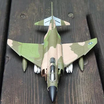 1/144 F-4C Camo Barve Klasičnih Vojaških Letal Letalo Modeli Igrača za Odrasle Otroci Igrače za Prikaz Letalo Zbirk Spominkov