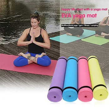 4 mm EVA Debel Trajne Joga Mat Non-slip Vadbo Fitnes Pad Mat velikosti hujšanje in oblikovanje telesa joga joga mat esteras