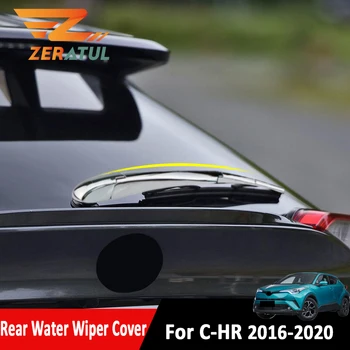 Zeratul Avto Dodatki za Toyota C-HR CHR C VP 2016 - 2020 ABS Chrome Zadaj Vode Metlice zaščitni Pokrov Vetrobransko steklo Nalepke