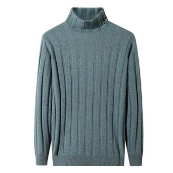 Moške turtleneck debele zimske korejski edition slim 2020 nov pulover moške volnene plesti pulover znanja XXTZ01
