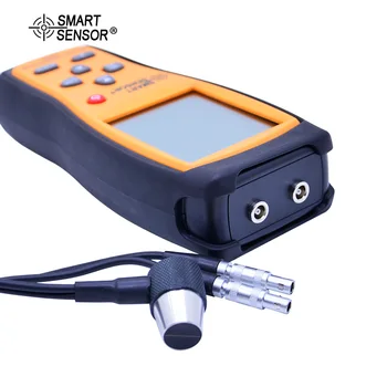 Ultrazvočni merilnik debeline SMART SENSOR AS860 LCD-zaslon Kovinski Globina tester zvok velocimeter 1.0-300 mm(Jeklo) Datum shranjevanje