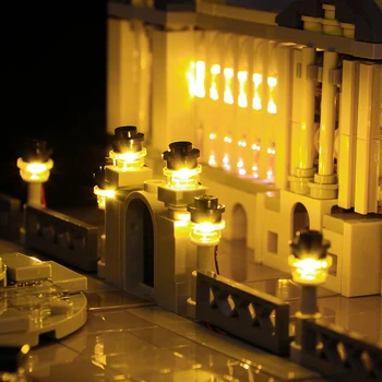 LED luči Združljiv za lego 21029 Arhitekture Serije Buckinghamska Palača Stavbe, Bloki, Opeke, Igrače, Darila le svetloba