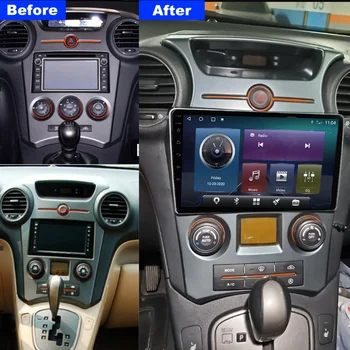 Avto Radio za Kia Carens 2007-2016 Navigacija GPS Multimedijski Predvajalnik, Multimedijski Autoradio Video DVD-Jev Android 10.0 Carplay