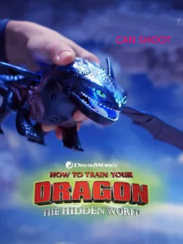 Resnično, Kako Train Your Dragon 3 velikan dihanje brez zob Dejanje slika Toyless Brezzobo Igrače Za Otroke Darila za Rojstni dan