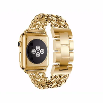 Povezavo Zapestnica trak Za Apple Watch band 44 mm 40 mm correa apple watch 42mm 38 mm iz Nerjavečega Jekla pasu iwatch serije 6 se 5 4 3 2