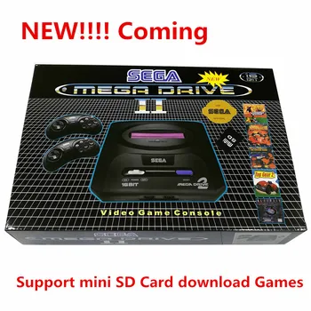 Za SEGA PAL različico igralne konzole bulit v 9 iger, Podporo za Mini SD Kartico 8GB download Igre kartuše MD2 TV Video Konzole 16bit