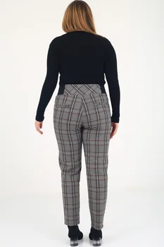 Ženske športne hlače 2020 trend vsakodnevno casual stilsko Ženske hlače plus velikost pasu elasticized tkanine Lycra urad seksi izdelana v Turčiji