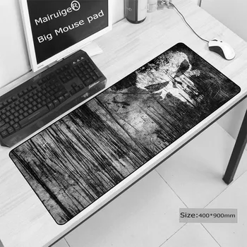Mairuige Lobanje Naravne Gume Gaming Mousepad Desk Mat Anti-slip Zaklepanje Edge Tipkovnica Tipke Velik Igralec z Miško za Dota CSGO