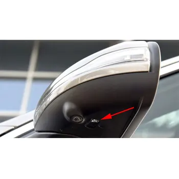 Krilo Vrat Strani Ogledalo Mlaka LED Luči Vzvratno Ogledalo z Dovoljenjem Lučka za Mercedes-Benz W205 W213 W222 GLB GLC X253-2020